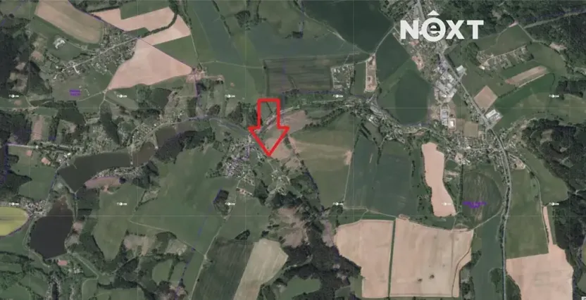 Prodej zahrady, Staré Buky, 2666 m2