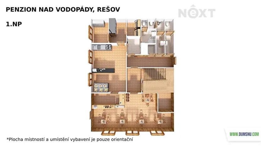 Pronájem ubytování, Horní Město, 250 m2