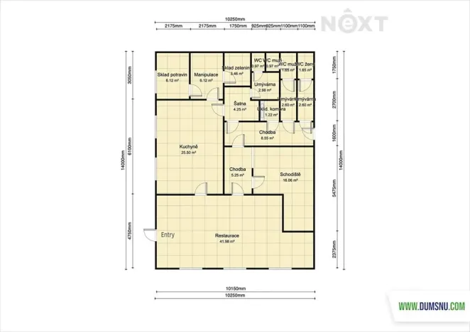 Pronájem ubytování, Horní Město, 250 m2