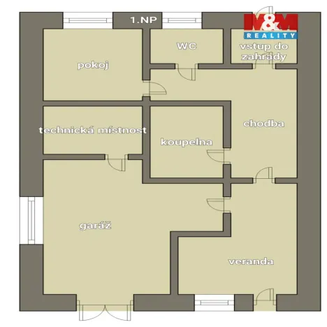 Prodej rodinného domu, Humpolec, Rumunská, 108 m2