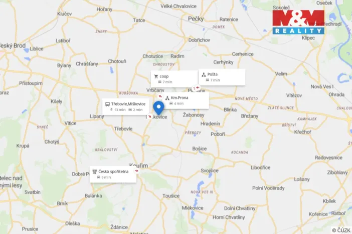 Prodej komerčního pozemku, Třebovle - Miškovice, 16998 m2