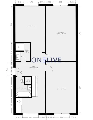 Prodej bytu 3+1, Nýřany, Revoluční, 84 m2