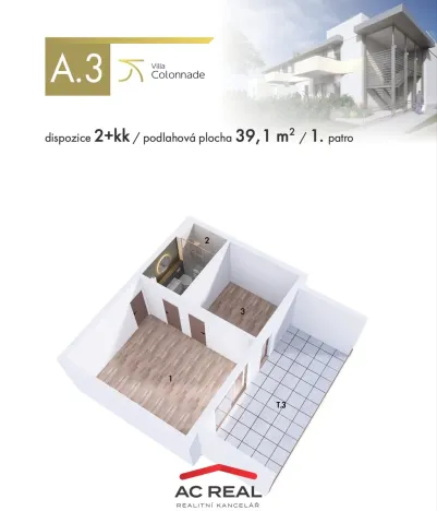 Prodej bytu 2+kk, Lednice, Slovácká, 39 m2