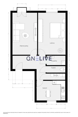 Prodej bytu 2+1, Karlovy Vary, K. Čapka, 55 m2