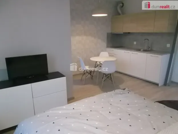 Pronájem bytu 1+kk, Praha - Vysočany, Strnadových, 33 m2