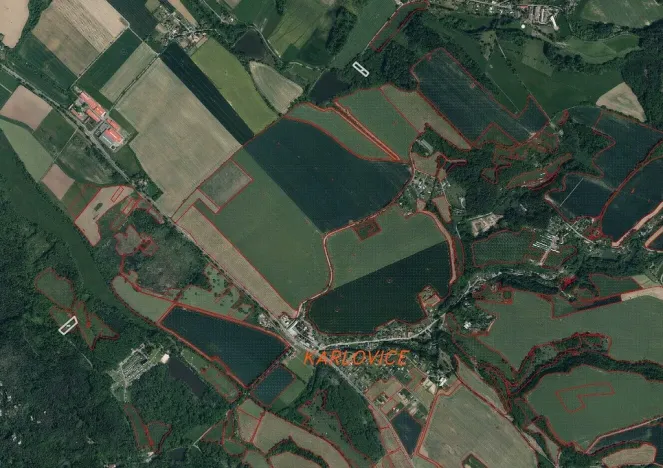 Prodej pole, Karlovice, 5206 m2