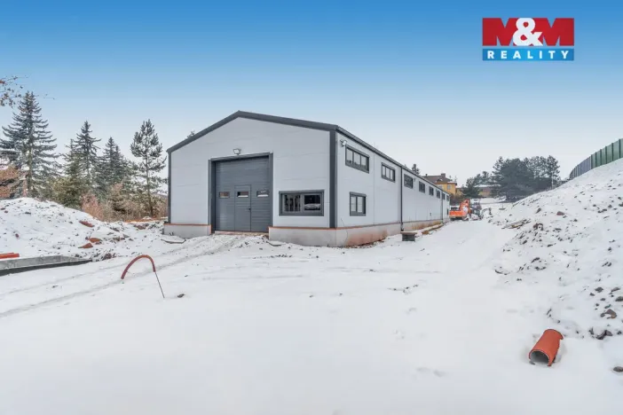 Pronájem výrobních prostor, Nová Paka, Přibyslavská, 450 m2
