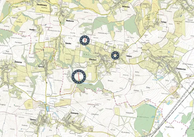 Prodej pole, Ořechov, 4574 m2