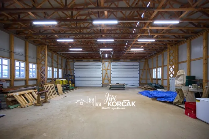 Prodej výrobních prostor, Blansko - Olešná, 350 m2