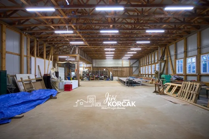 Prodej výrobních prostor, Blansko - Olešná, 350 m2