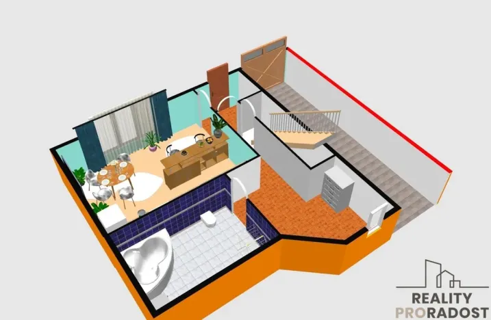 Pronájem bytu 3+kk, Rájec-Jestřebí, Šafranice, 232 m2