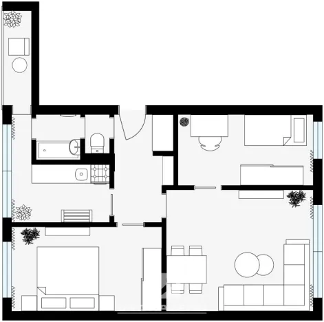Prodej bytu 3+1, Pardubice, Ohrazenická, 62 m2