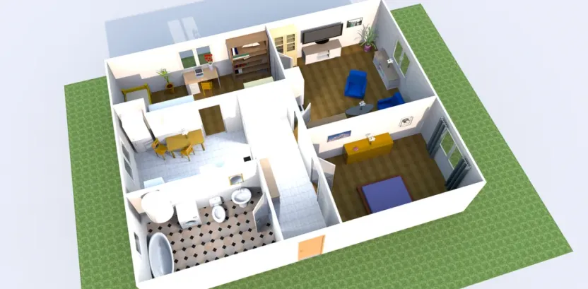 Prodej bytu 3+1, Velký Šenov, Mikulášovická, 62 m2