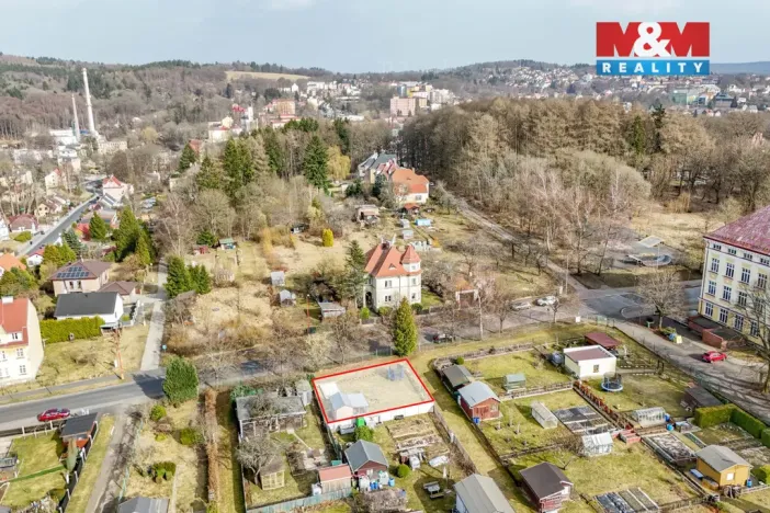 Prodej zahrady, Aš, Okružní, 223 m2