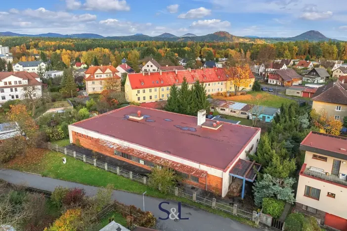 Prodej výrobních prostor, Nový Bor, Hálkova, 650 m2