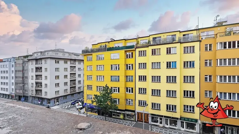 Pronájem bytu 2+kk, Praha - Holešovice, Schnirchova, 75 m2