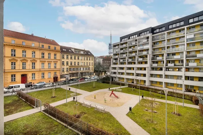 Prodej bytu 2+kk, Praha - Žižkov, Českobratrská, 46 m2