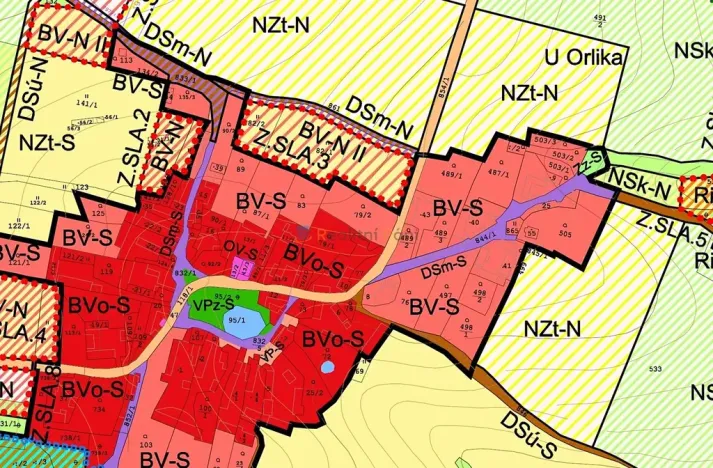 Prodej pozemku pro bydlení, Stádlec, 4550 m2