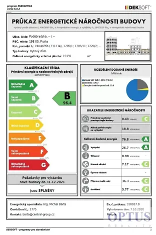 Pronájem bytu 1+kk, Praha - Hloubětín, Poděbradská, 32 m2
