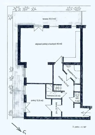 Prodej bytu 4+kk, Praha - Zbraslav, Jaromíra Vejvody, 187 m2