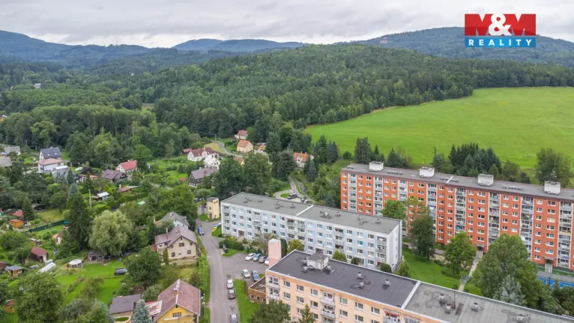 Prodej bytu 2+1, Cvikov - Cvikov II, Sídliště, 60 m2