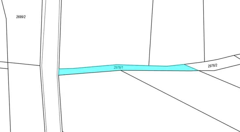 Dražba pozemku, Neveklov, 1777 m2