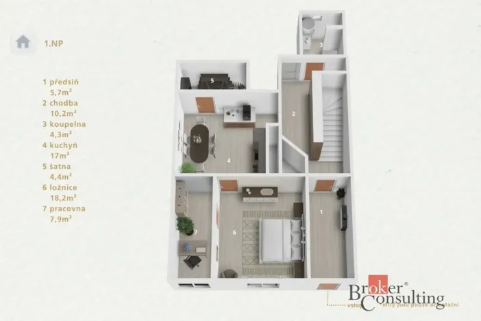 Prodej rodinného domu, Chodová Planá, Pohraniční stráže, 130 m2