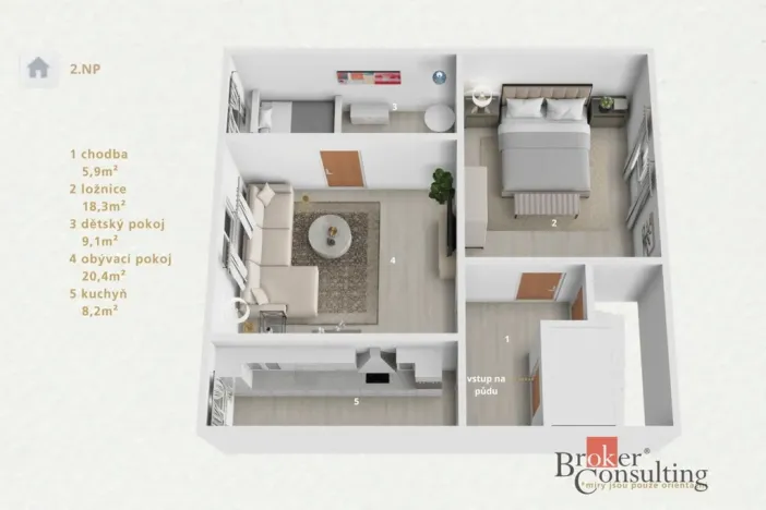 Prodej rodinného domu, Chodová Planá, Pohraniční stráže, 130 m2