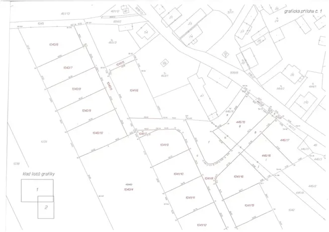 Prodej pozemku pro bydlení, Mokrouše, 882 m2