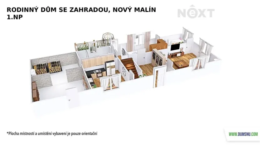 Prodej rodinného domu, Nový Malín, 146 m2