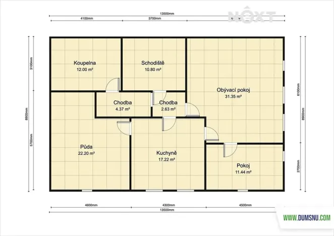 Prodej rodinného domu, Malá Morava, 207 m2