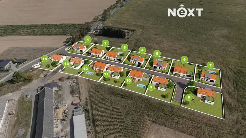 Prodej pozemku pro bydlení, Stavenice, 736 m2