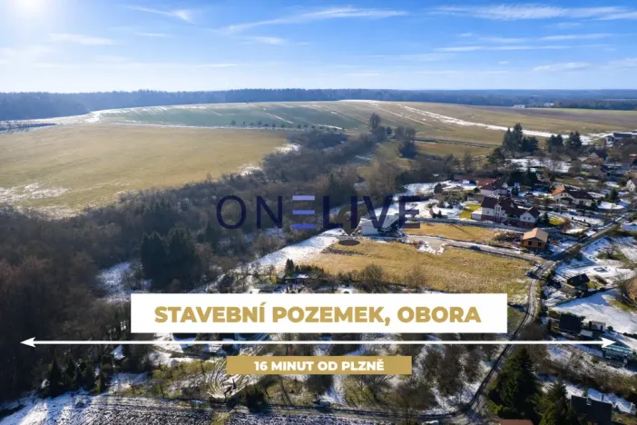 Prodej pozemku pro bydlení, Obora, 1105 m2