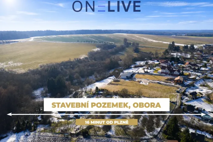 Prodej pozemku pro bydlení, Obora, 1105 m2