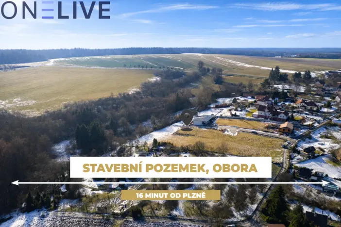 Prodej pozemku pro bydlení, Obora, 1105 m2