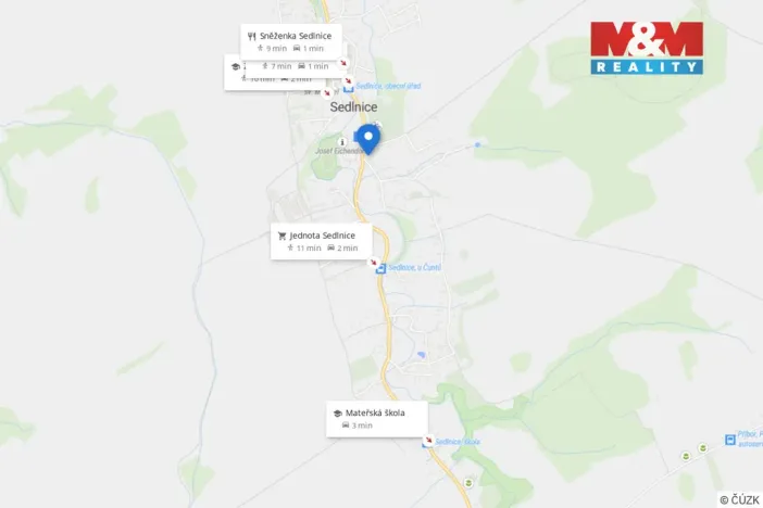 Prodej rodinného domu, Sedlnice, 200 m2