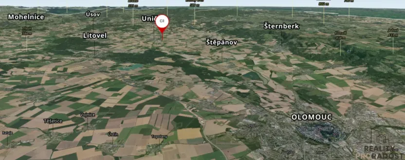 Prodej pozemku pro bydlení, Uničov, 2858 m2