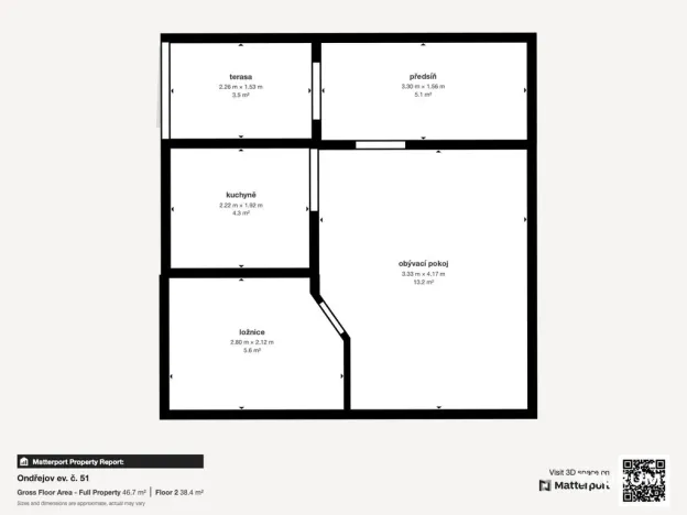 Prodej chaty, Pláně - Ondřejov, Ondřejov č.ev., 38 m2