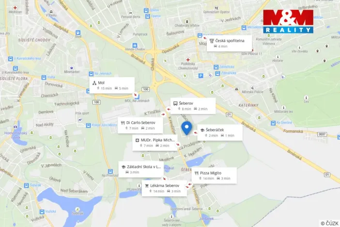 Prodej rodinného domu, Praha - Šeberov, Vlasty Hilské, 96 m2