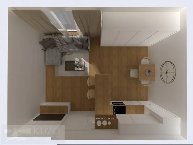 Pronájem bytu 1+kk, Brno, Auerswaldova, 34 m2