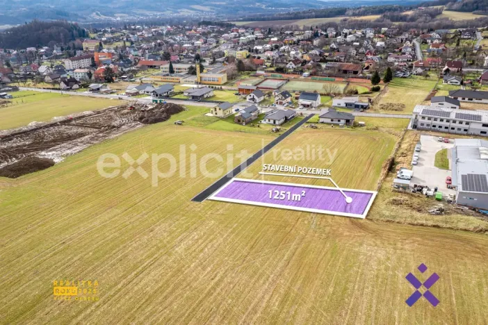 Prodej pozemku pro bydlení, Zubří, 1251 m2