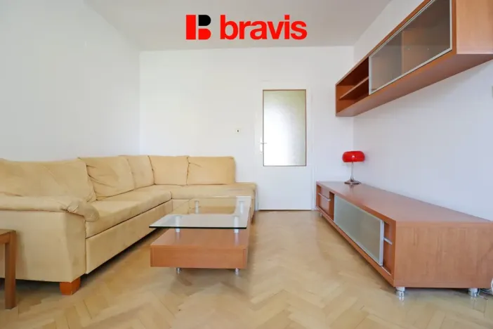 Pronájem bytu 2+kk, Brno - Bystrc, Laštůvkova, 58 m2