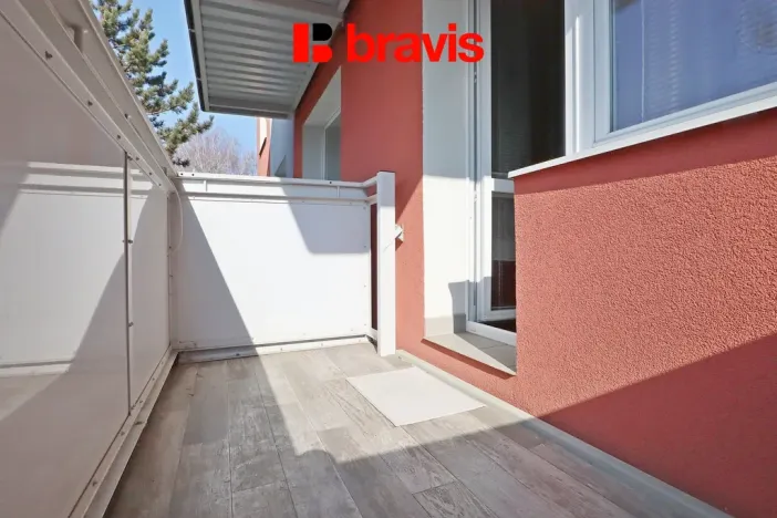 Pronájem bytu 2+kk, Brno - Bystrc, Laštůvkova, 58 m2