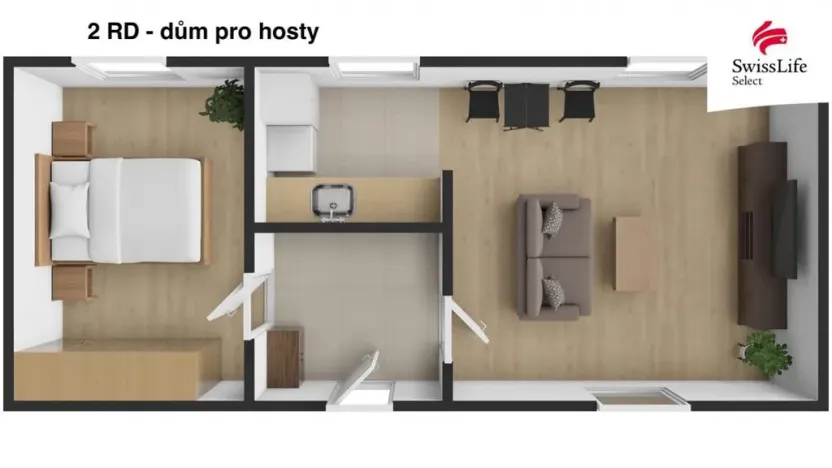 Prodej rodinného domu, Žákava, 200 m2