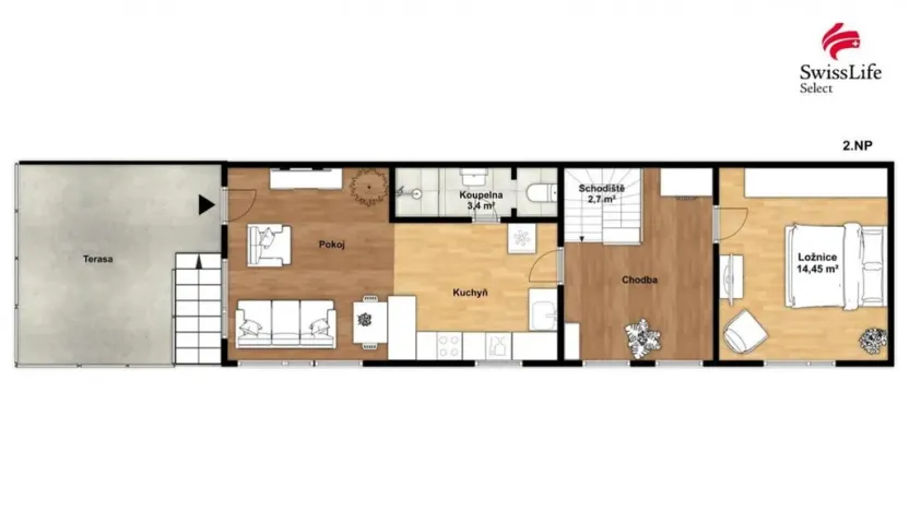 Prodej rodinného domu, Žákava, 200 m2