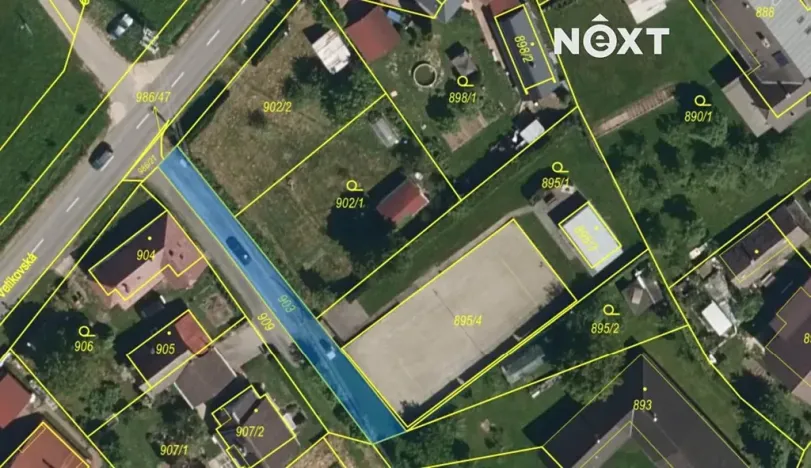 Prodej pozemku pro bydlení, Zlín, 1311 m2