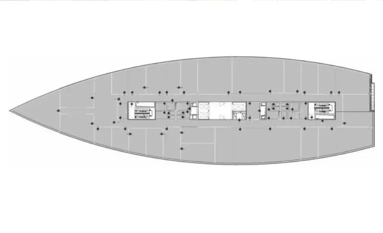 Pronájem kanceláře, Praha - Nusle, Doudlebská, 250 m2