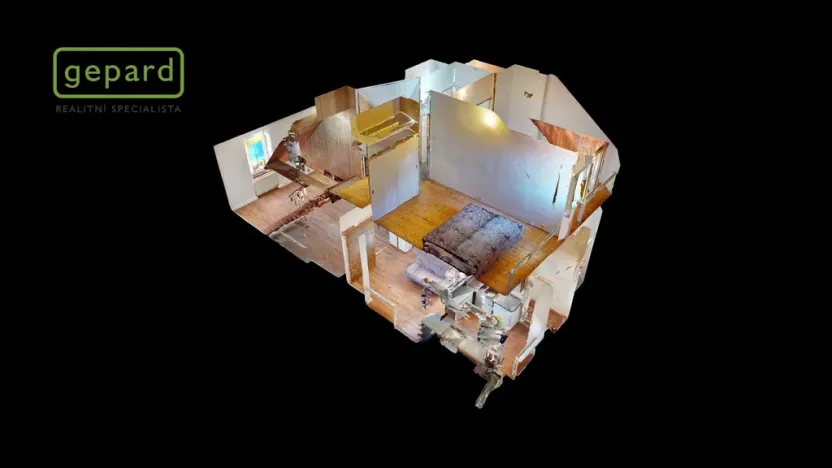 Prodej atypického bytu, Ústí nad Labem - Ústí nad Labem-centrum, Králova výšina, 104 m2