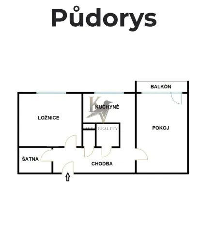 Pronájem bytu 2+1, Orlová, Masarykova třída, 62 m2