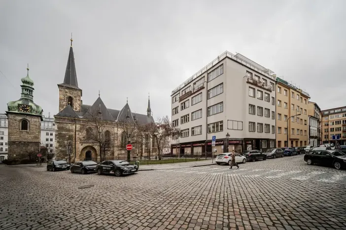 Pronájem bytu 1+kk, Praha - Nové Město, Biskupský dvůr, 25 m2